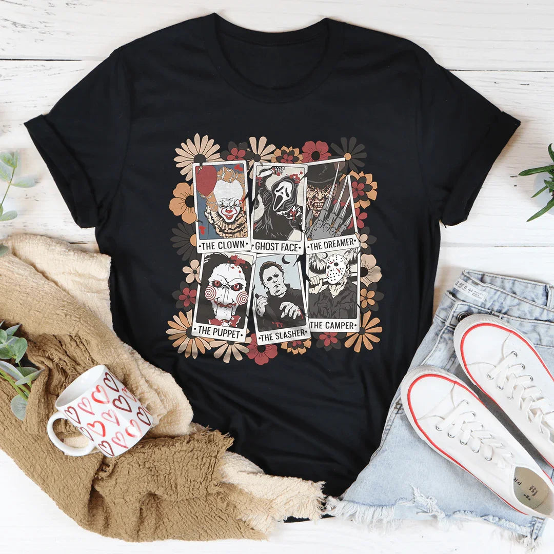 Camiseta de terror de otoño