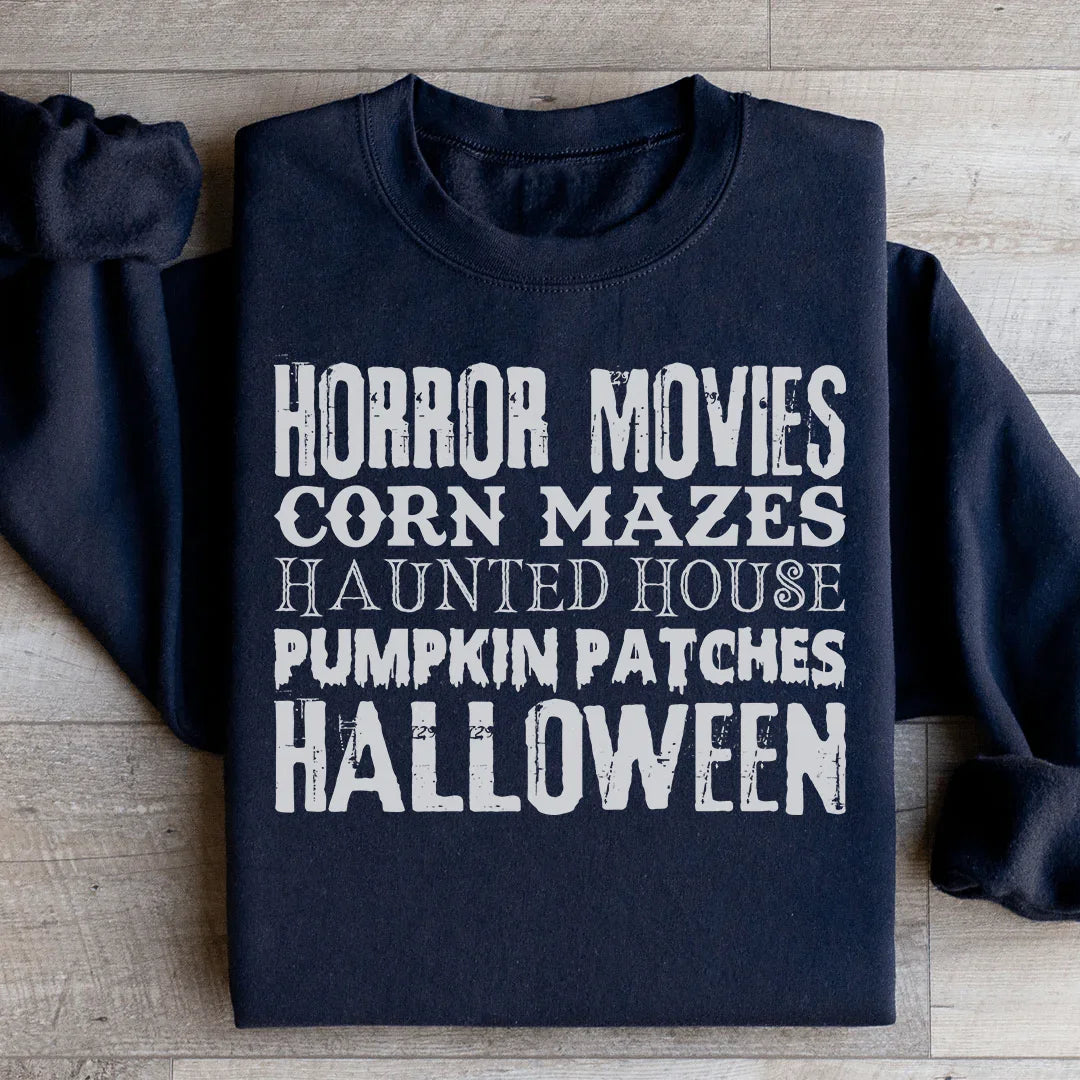 Halloween-Themed Sweatshirt for Spooky Season Fun