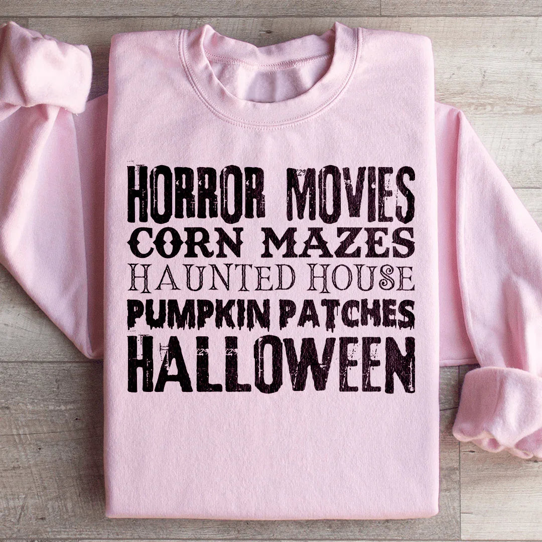Halloween-Themed Sweatshirt for Spooky Season Fun