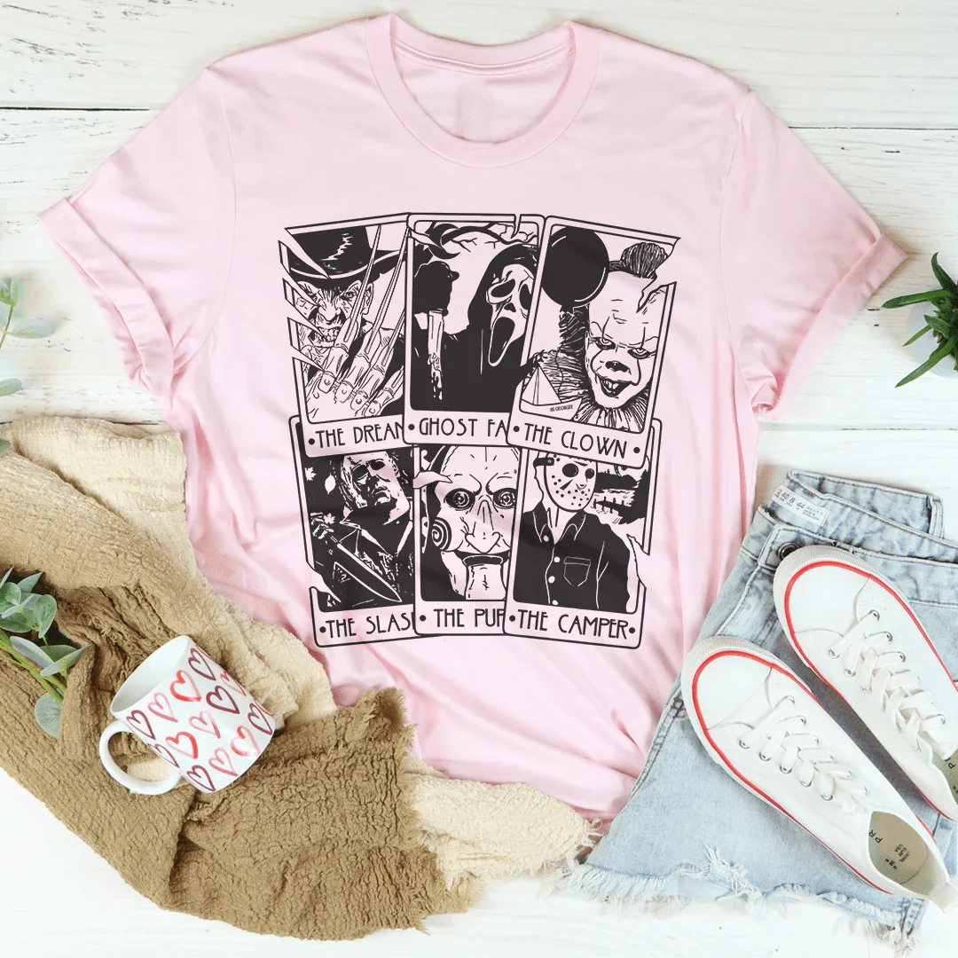 Horror Tarot Tee - Bold & Comfy Graphic T-Shirt