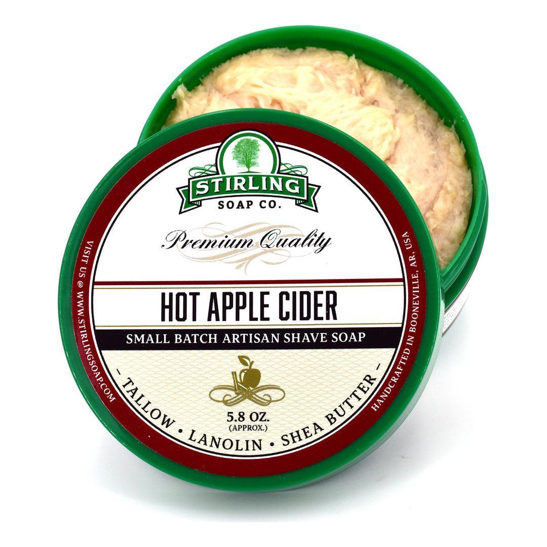 Juego de Afeitado Hot Apple Cider de Stirling Soap Co.