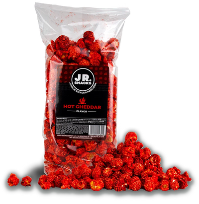 Junior Snacks Co. Hot Cheddar Popcorn - Korvel