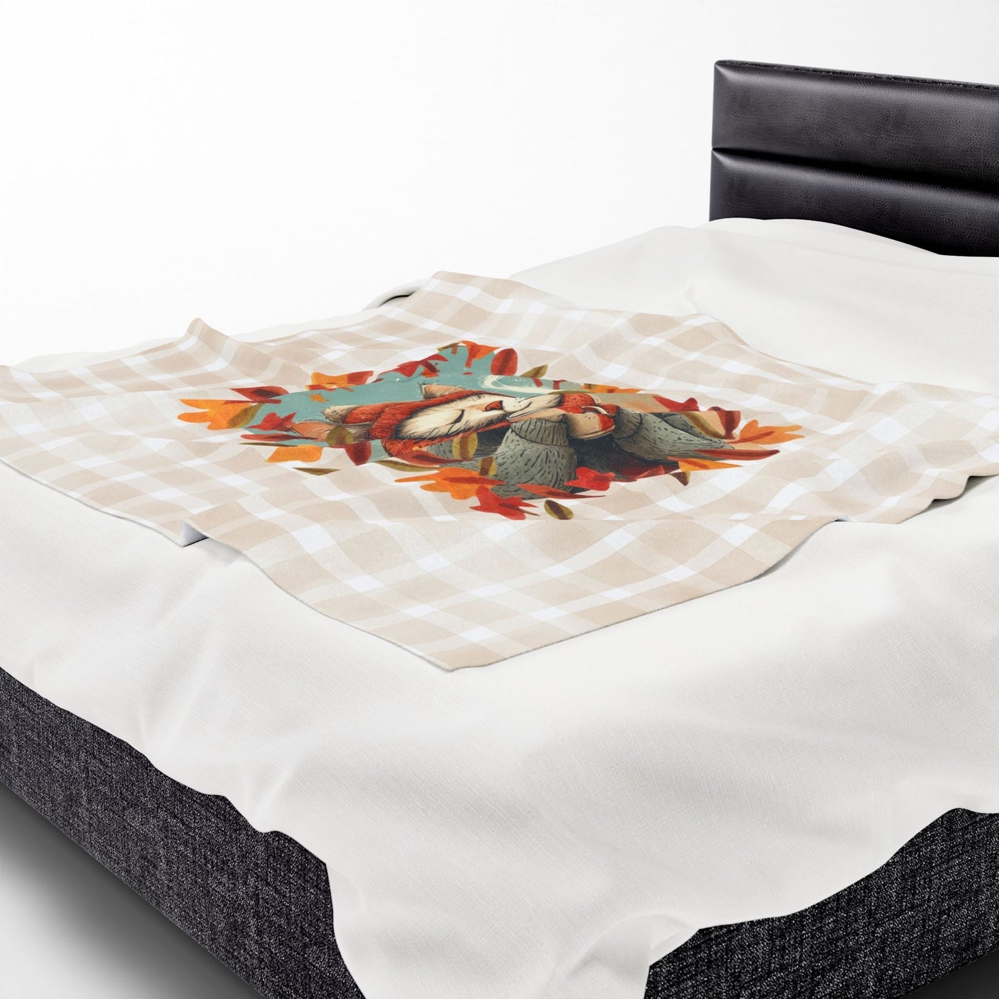 Couverture Velours Chaud Chocolat Chat pour un Confort Douillet