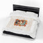 Couverture Velours Chaud Chocolat Chat pour un Confort Douillet