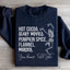 Sweatshirt Hot Cocoa Films d'Horreur Épices de Citrouille