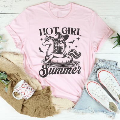 Camiseta de verano de chica sexy