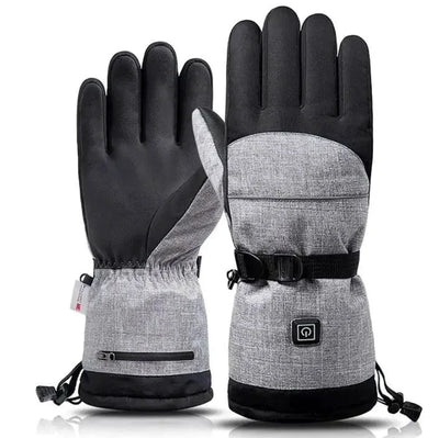 Electric Heated Gloves for Skiing and Motorcycling