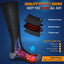 Chaussettes de Crew Chauffantes Premium avec Chauffage Électrique à 3 Vitesses