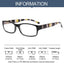Stylish Unisex Reading Glasses with Blue Light Protection