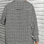 Houndstooth Button Down Long Sleeve Shacket - Korvel