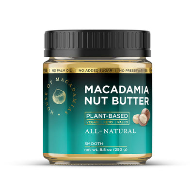 All Natural Macadamia Nut Butter - 1 Jar