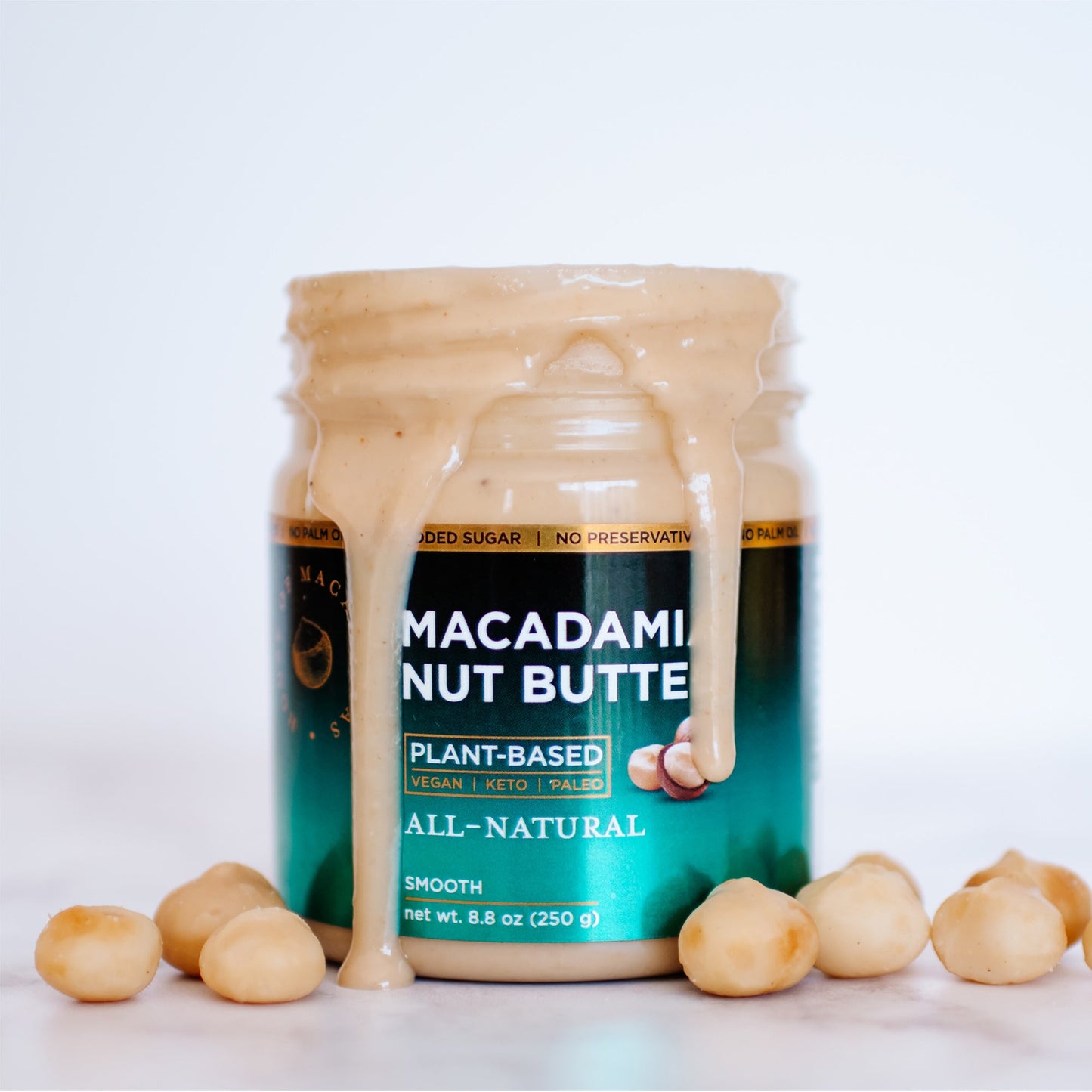 All Natural Macadamia Nut Butter - 1 Jar