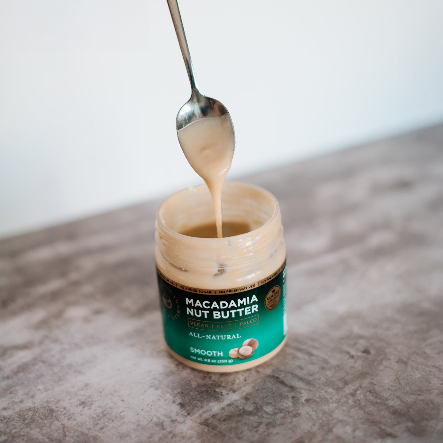 All Natural Macadamia Nut Butter - 1 Jar