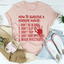 Camiseta "Cómo sobrevivir a una película de terror"