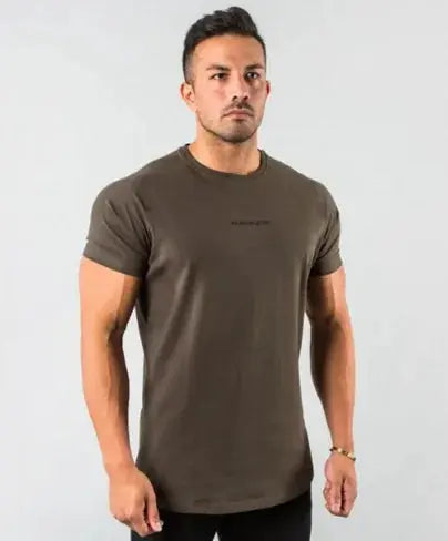 T-shirt de gym ajusté pour hommes premium