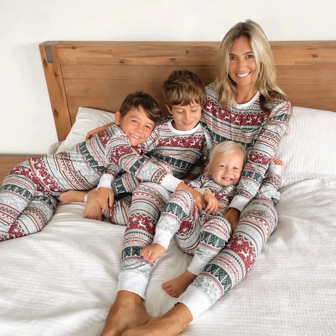 Conjunto de Pijamas Familiar de Navidad