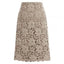 Falda de Encaje Elegante para Oficina