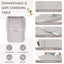 Premium Baby Diaper Changing Table with Water Basin - Gray