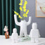 Vase Robot en Céramique Créatif pour Décoration Intérieure Moderne