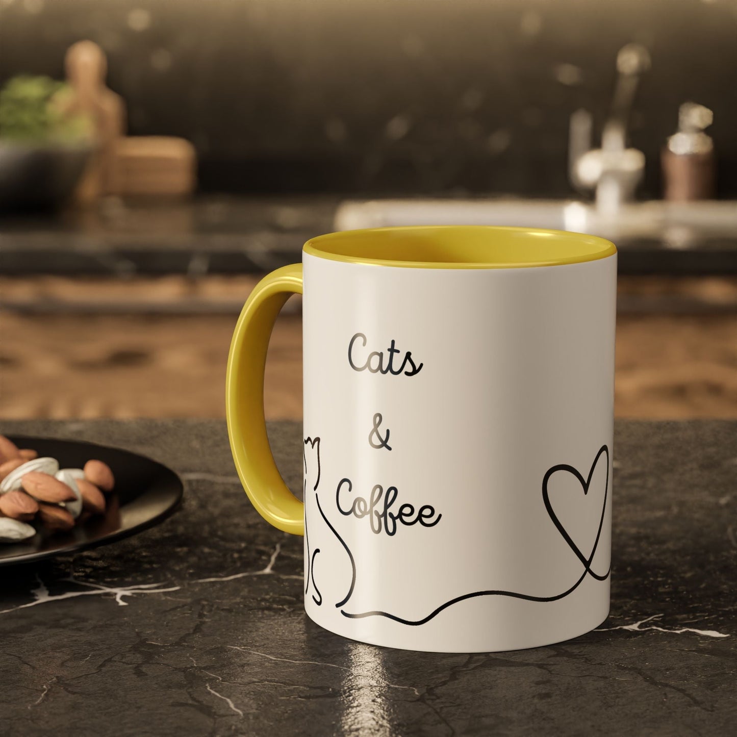 Taza de Café Colorida Hugs & Mugs para una Experiencia Colorida