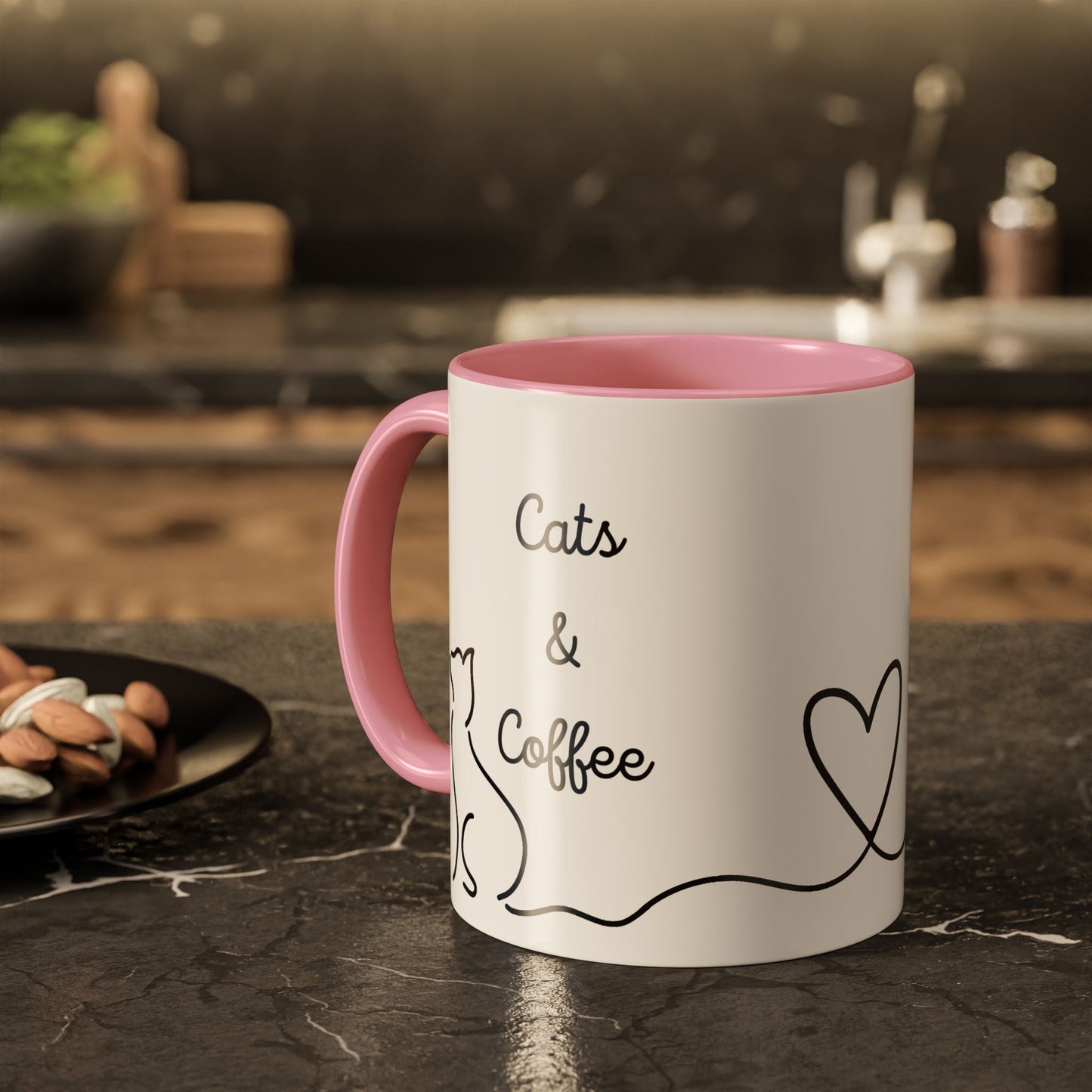Taza de Café Colorida Hugs & Mugs para una Experiencia Colorida
