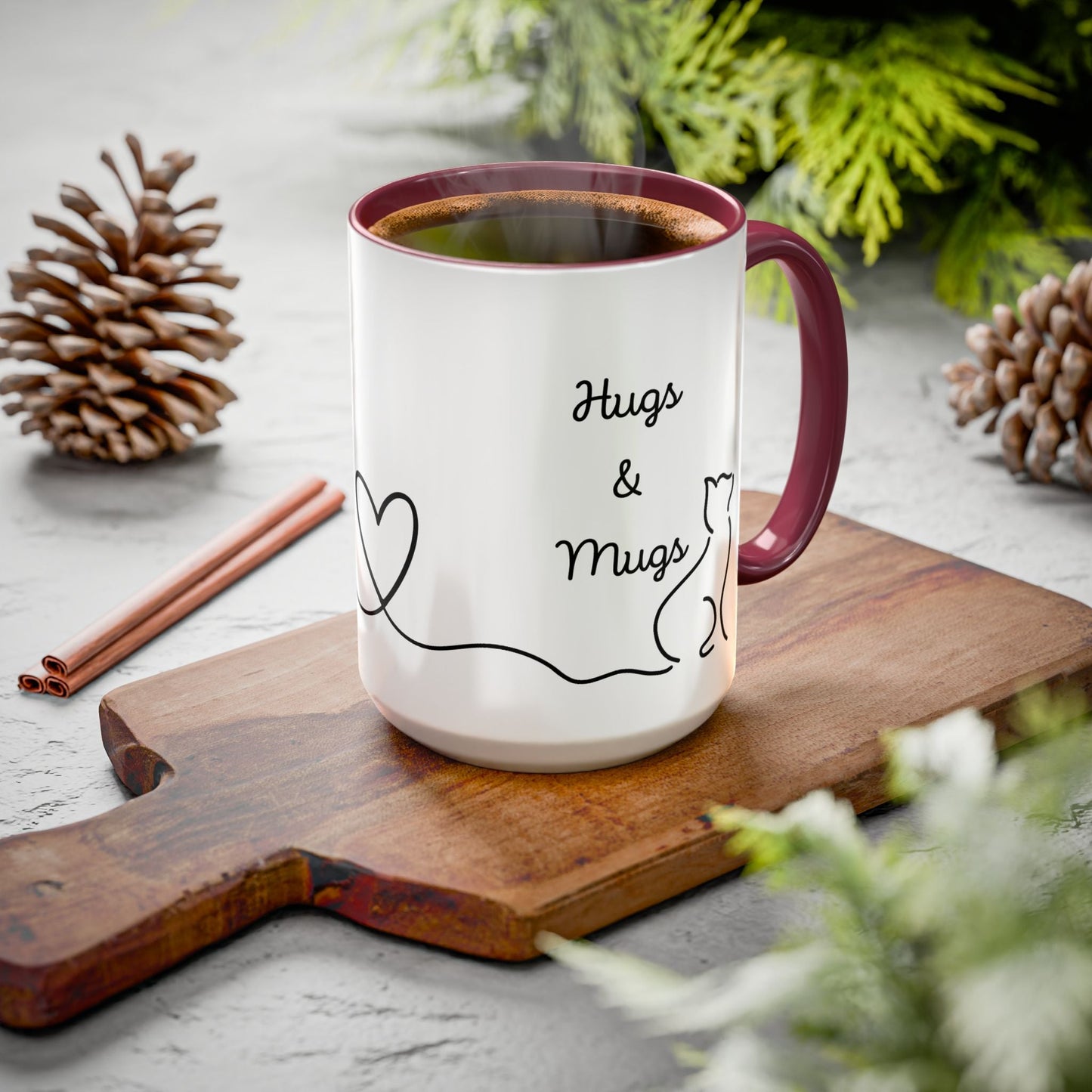 Taza de Café Colorida Hugs & Mugs para una Experiencia Colorida