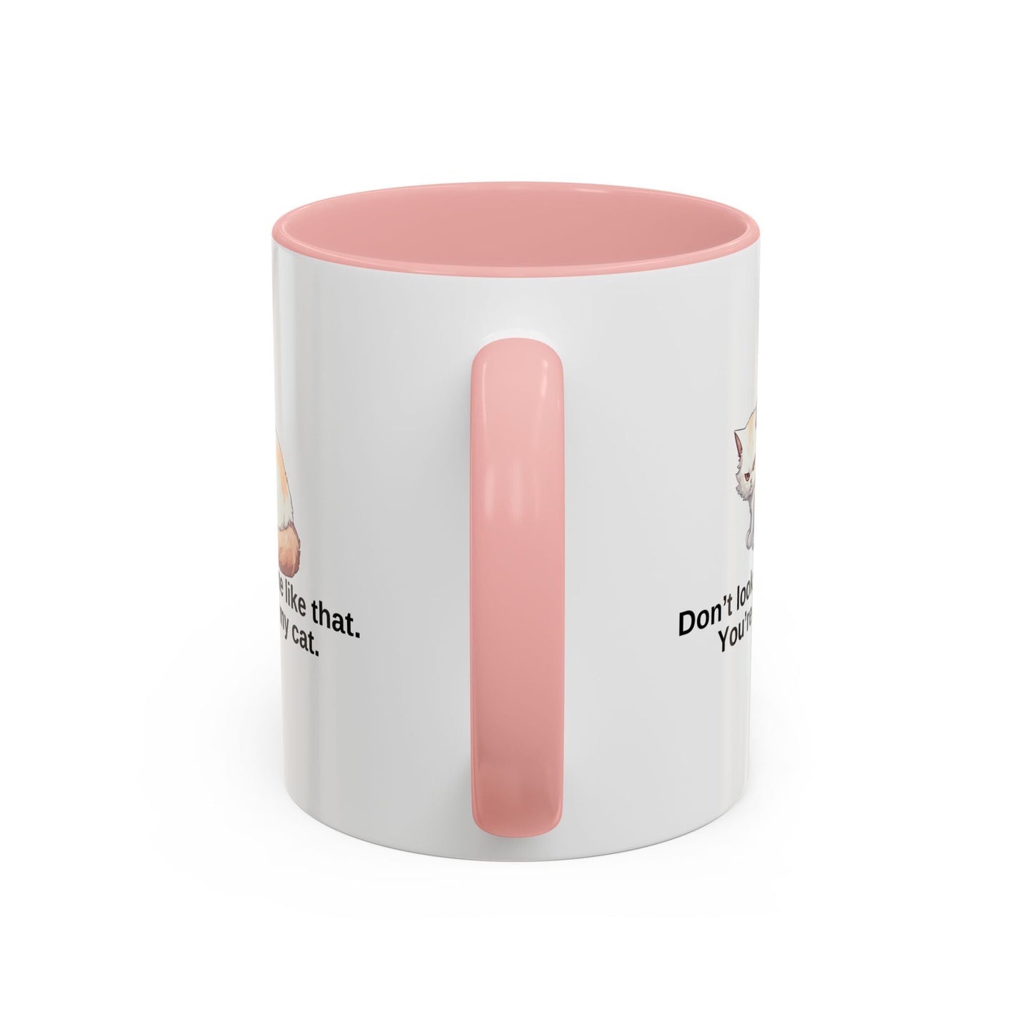 Humorous Cat Lover's Coffee Mug - 11/15oz Accent Mug