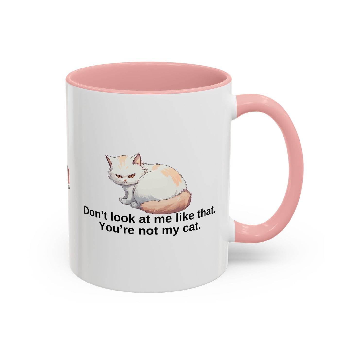 Humorous Cat Lover's Coffee Mug - 11/15oz Accent Mug