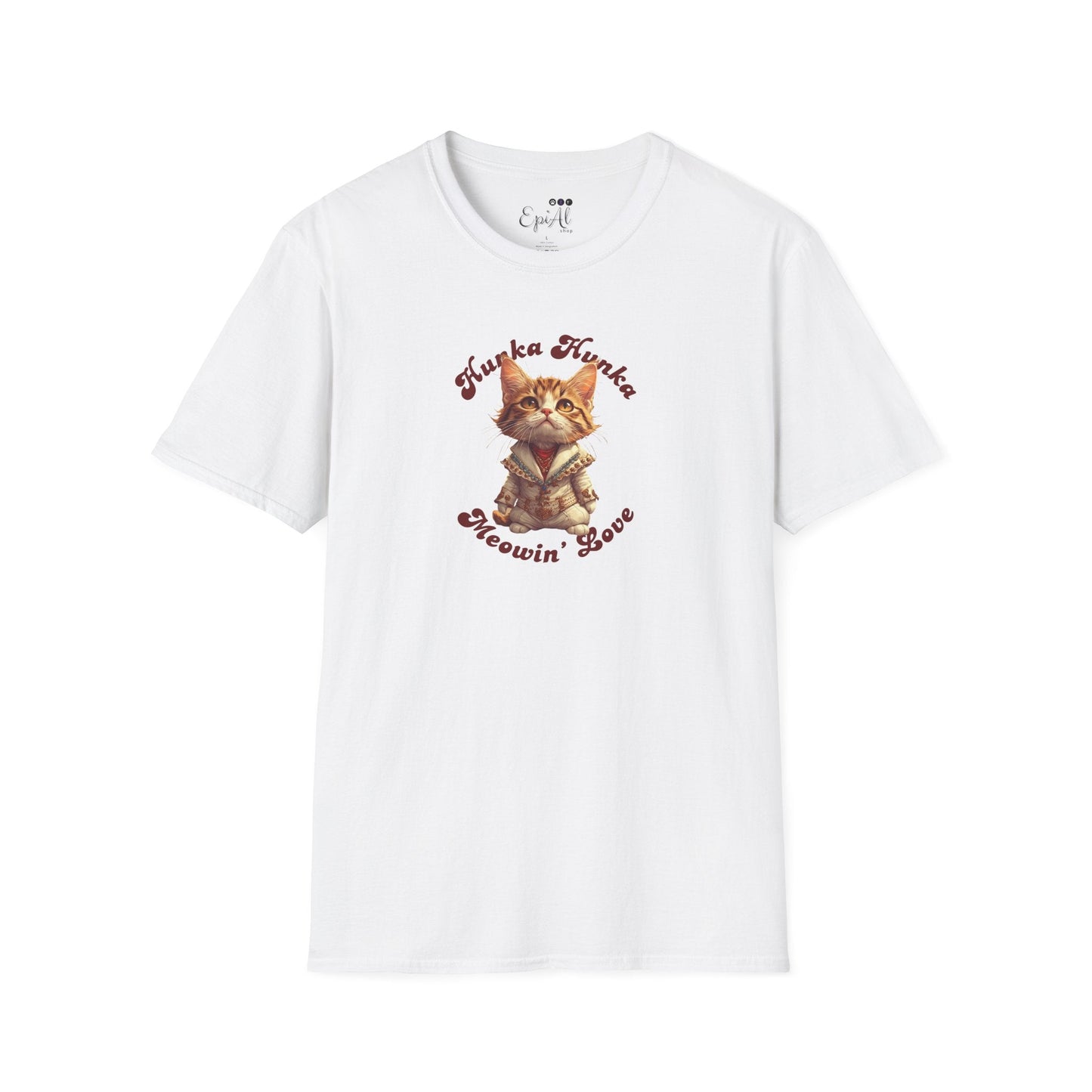 T-shirt unisexe Hunka Hunka Meowin' Love