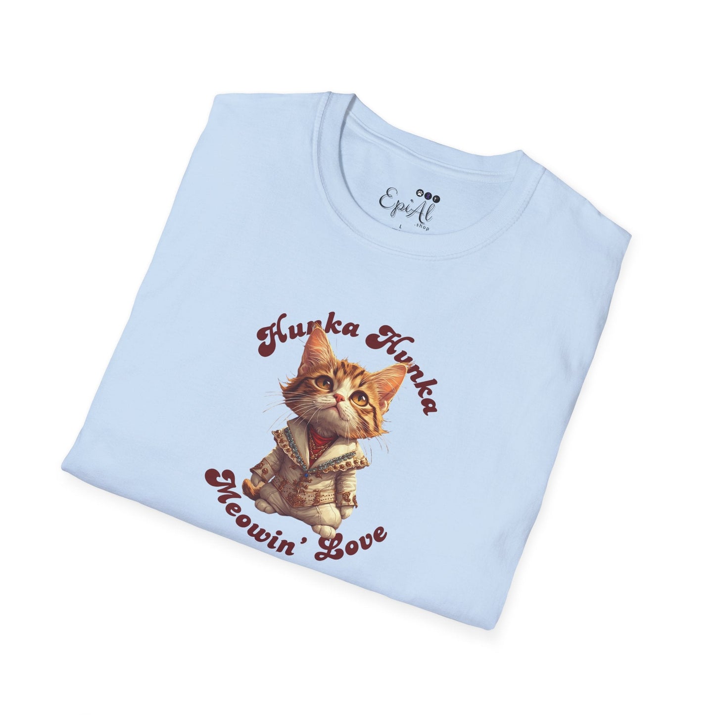 T-shirt unisexe Hunka Hunka Meowin' Love