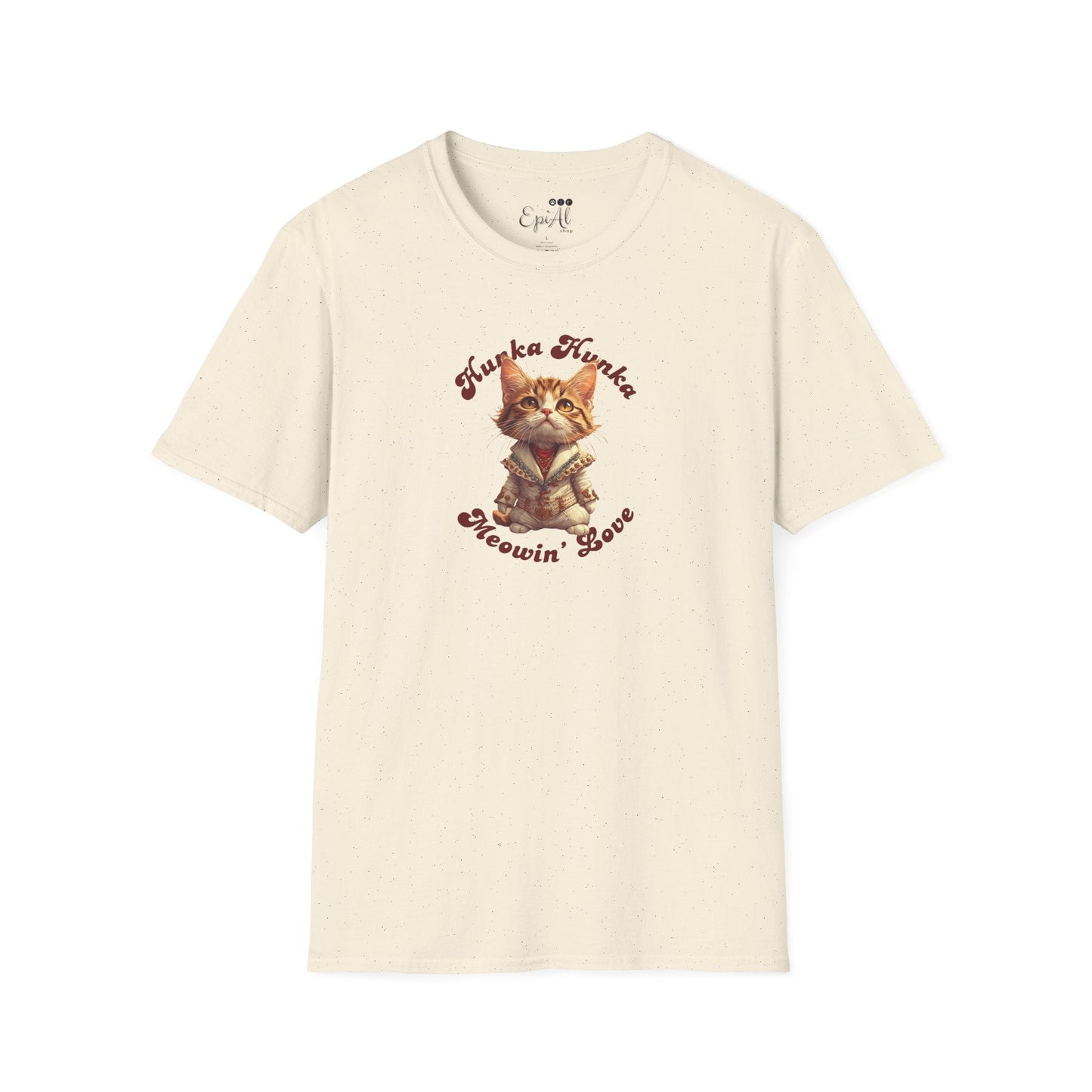 T-shirt unisexe Hunka Hunka Meowin' Love