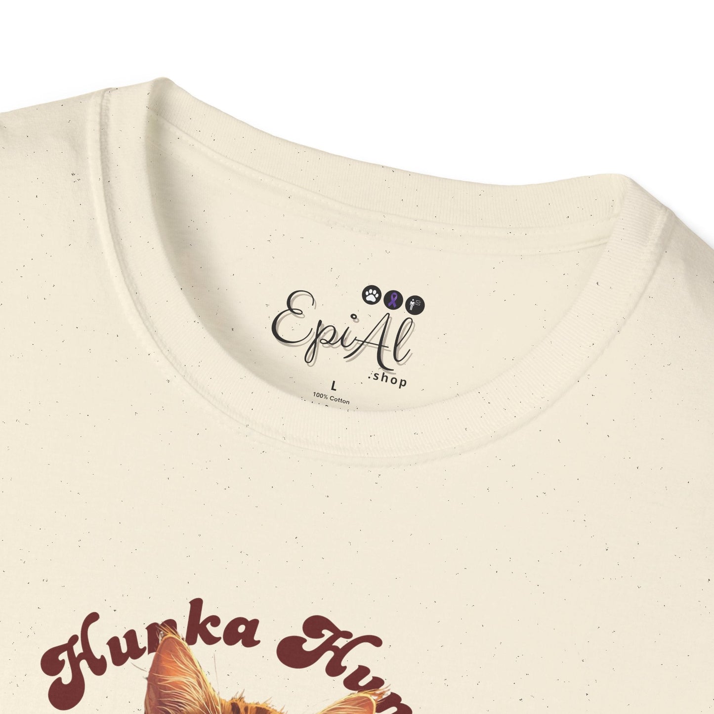 T-shirt unisexe Hunka Hunka Meowin' Love