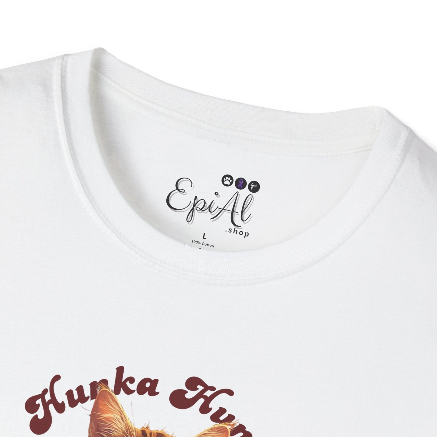 T-shirt unisexe Hunka Hunka Meowin' Love