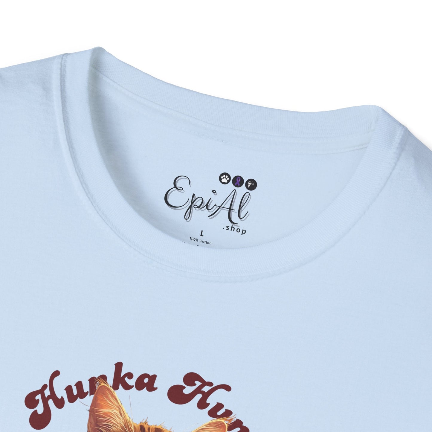 T-shirt unisexe Hunka Hunka Meowin' Love