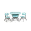 Gbruno Kids Activity Table & Chair Set with Storage - Blue