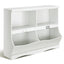 Gbruno Kids Storage Unit - White Toy Organizer & Bookshelf