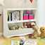 Gbruno Kids Storage Unit - White Toy Organizer & Bookshelf