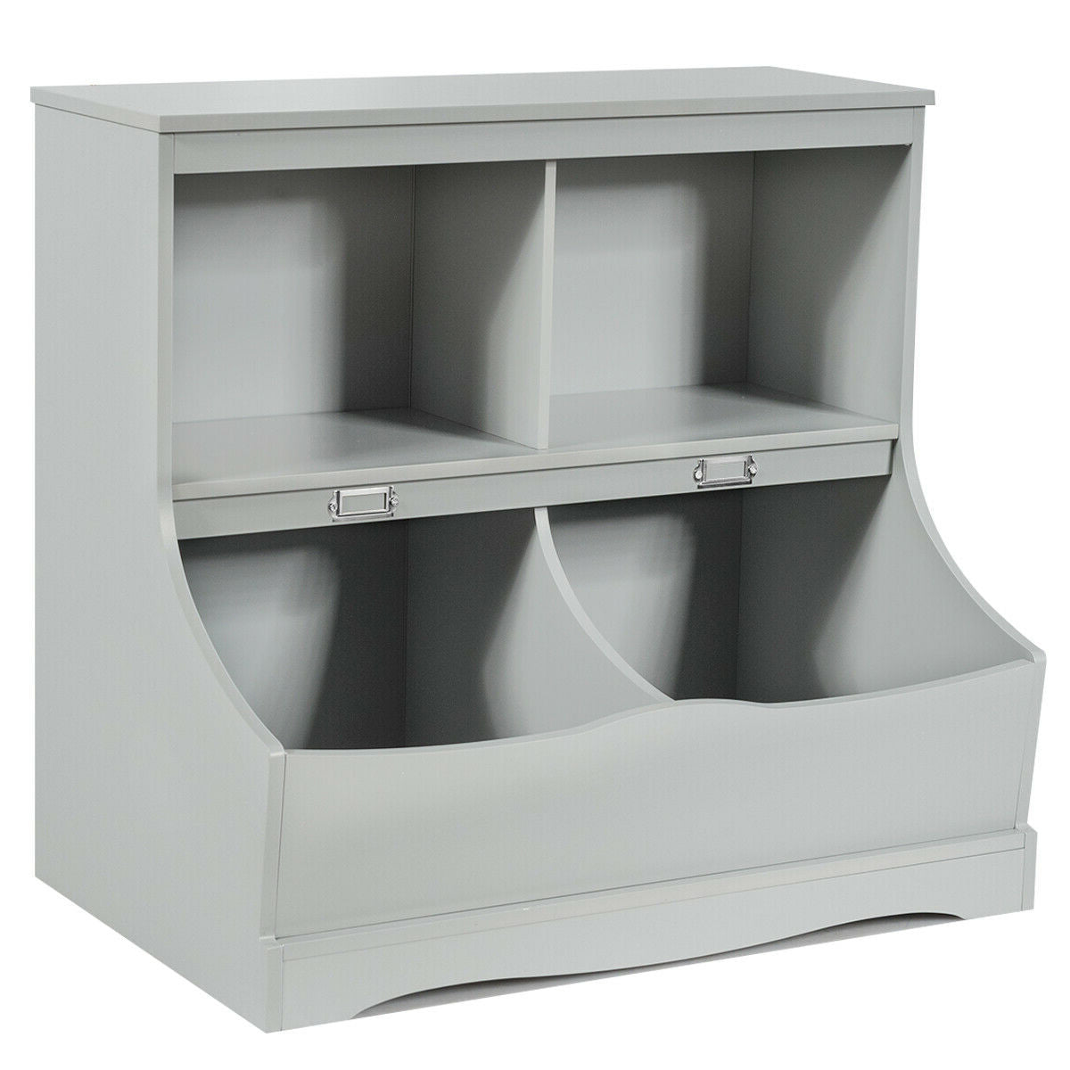 Kids Multi-Functional Floor Cabinet - Gray