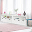 Gbruno Kid Toy Storage Cabinet with 3 Drawers and Wheels