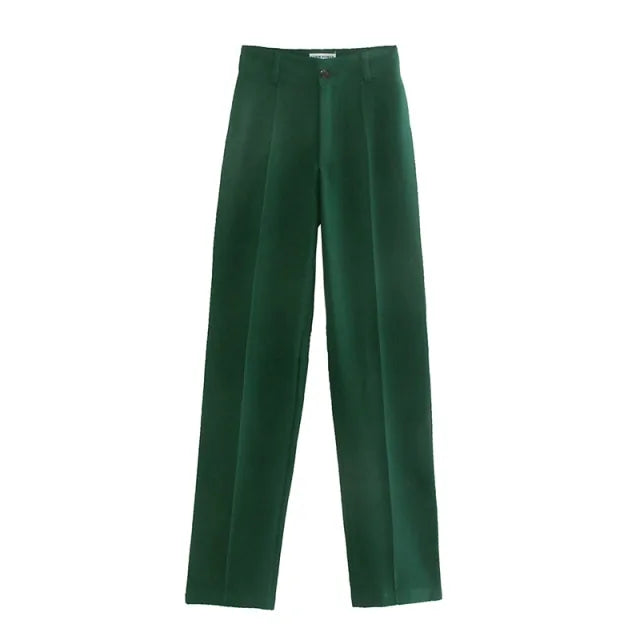 Pantalons Droits de Bureau Premium