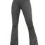 Pantalones Activos de Cintura Alta y Acampanados