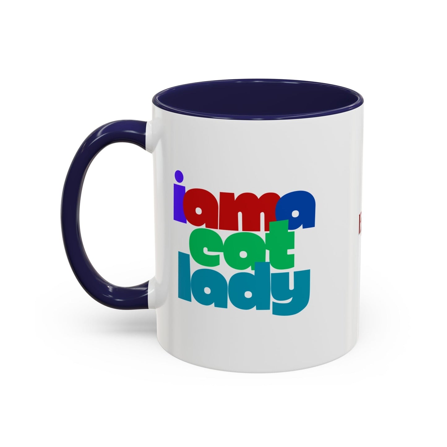 Taza de Café con Acento 'Soy una Chica de Gatos'