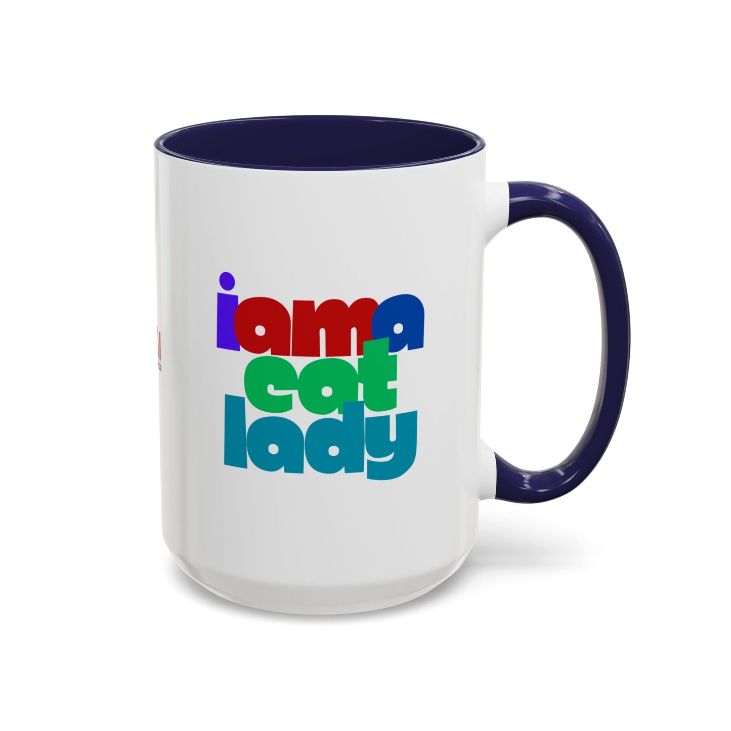 Taza de Café con Acento 'Soy una Chica de Gatos'