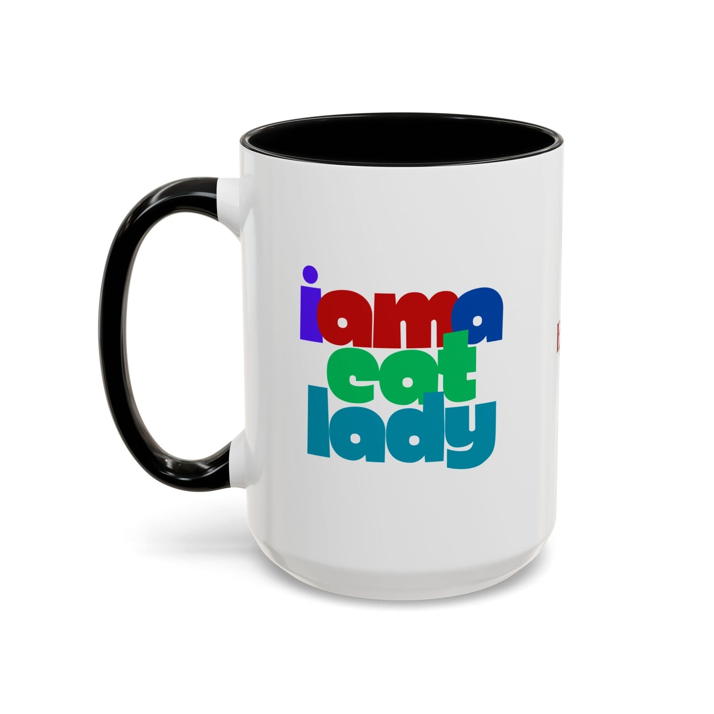 Taza de Café con Acento 'Soy una Chica de Gatos'