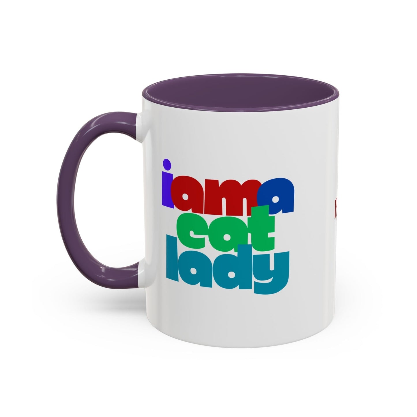 Taza de Café con Acento 'Soy una Chica de Gatos'
