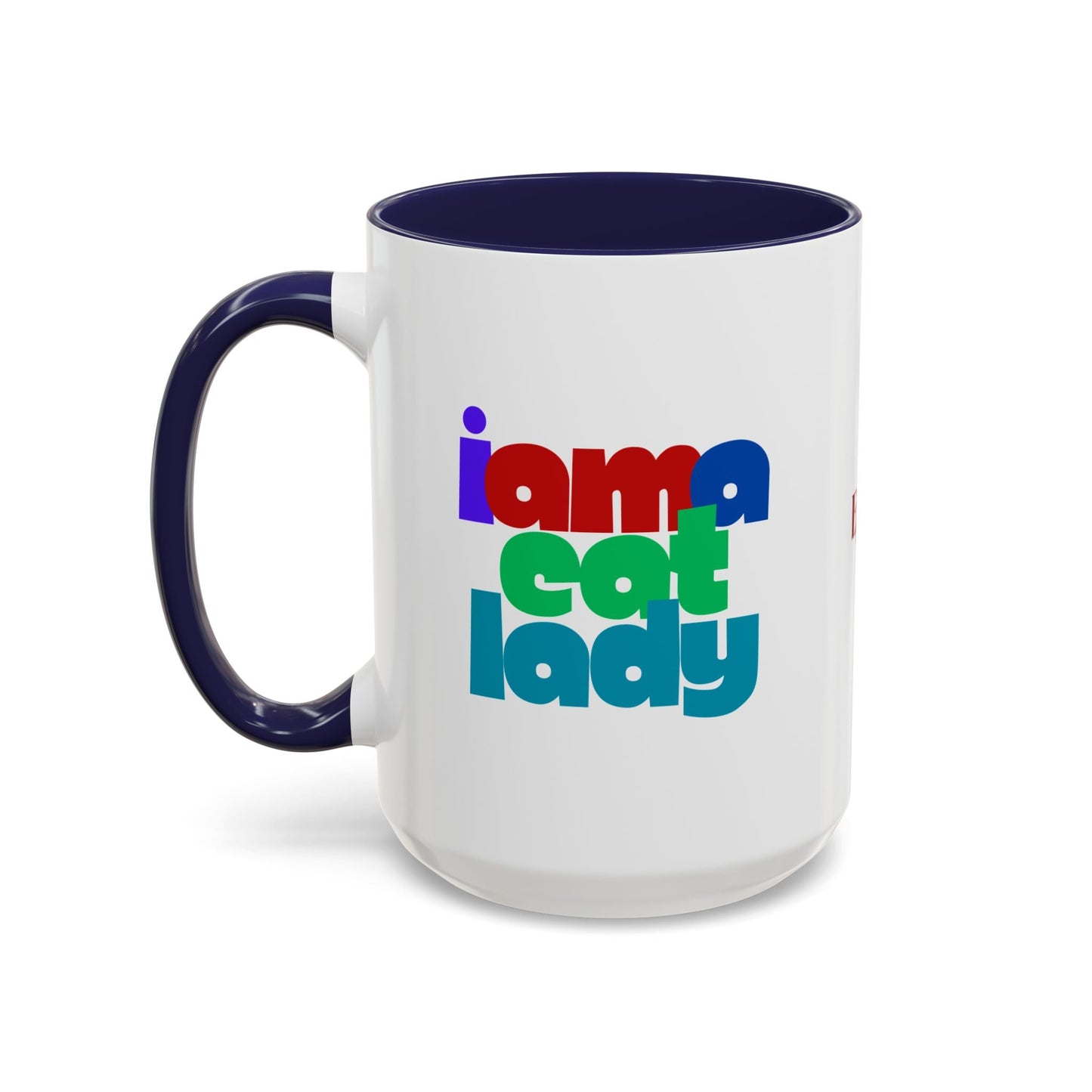 Taza de Café con Acento 'Soy una Chica de Gatos'