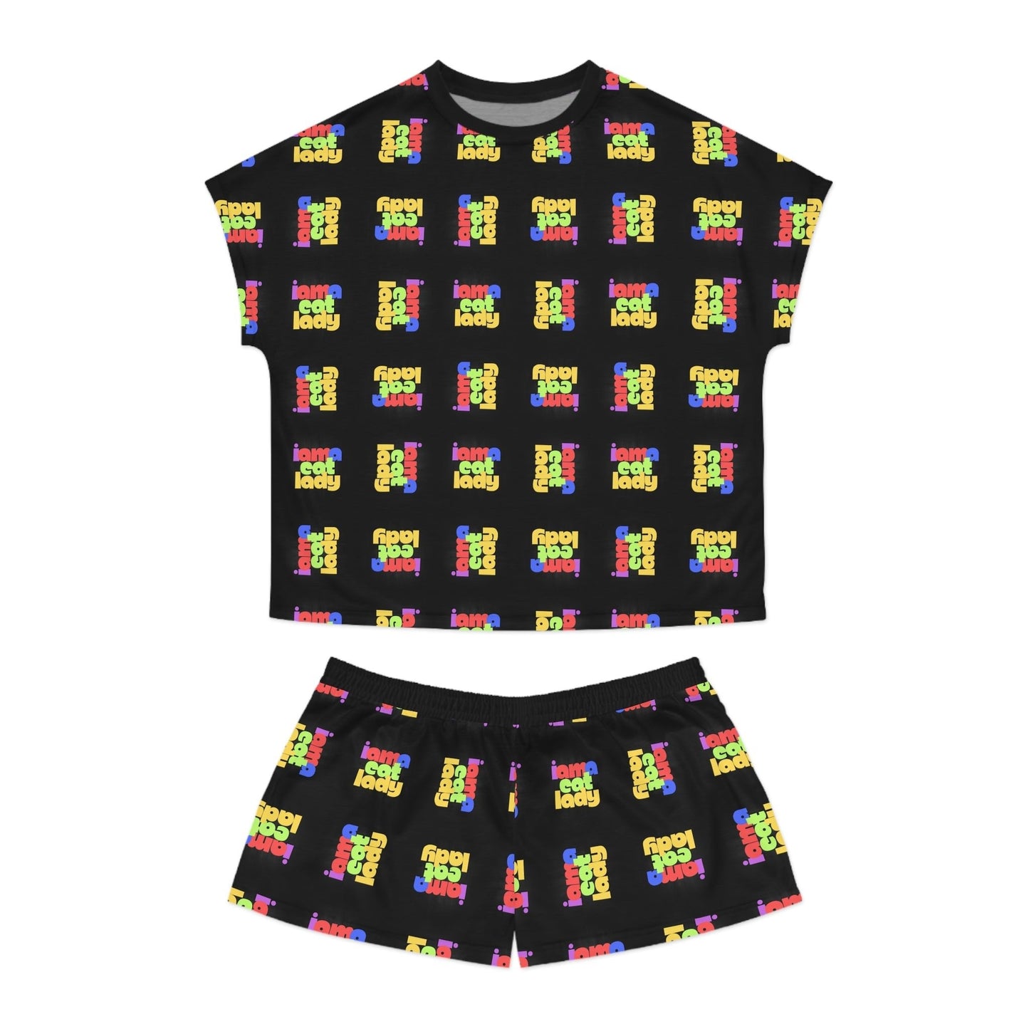 Je suis une femme qui aime les chats Ensemble de pyjama décontracté pour femmes