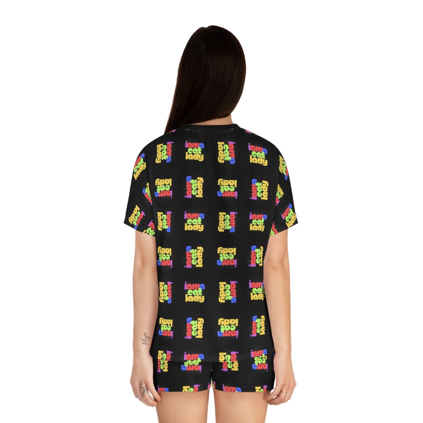 Je suis une femme qui aime les chats Ensemble de pyjama décontracté pour femmes