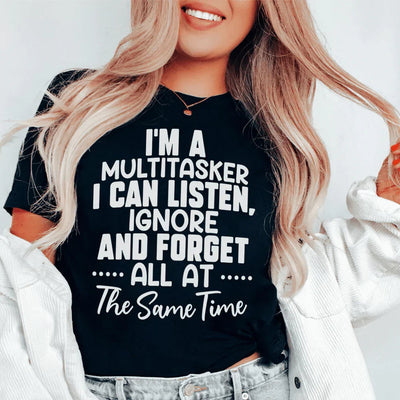 Camiseta "Soy multitarea"