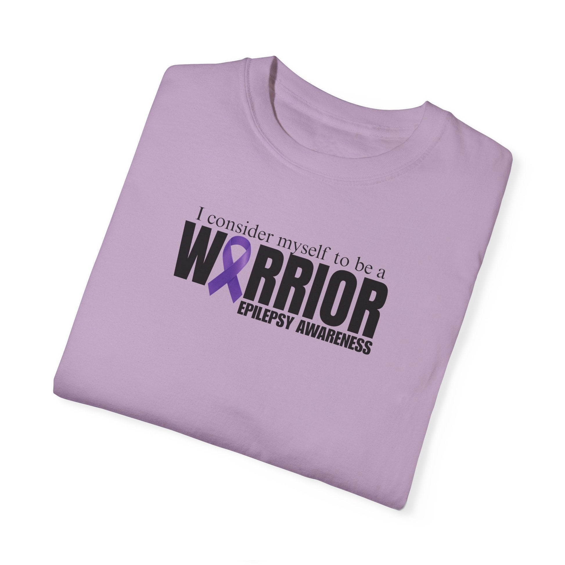 Empowerment Through Awareness: I Am a Warrior Epilepsy Tee - Korvel